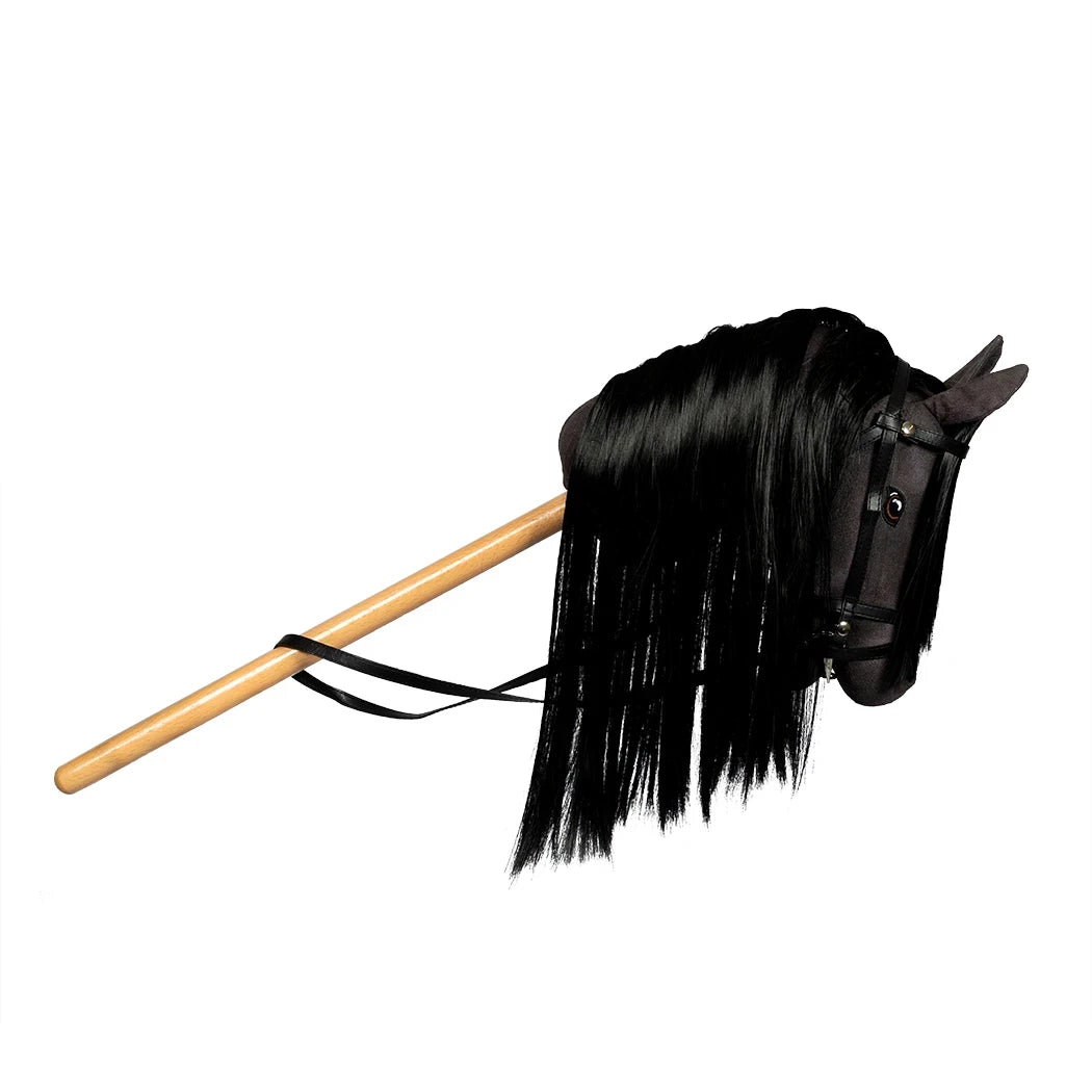 Stokpaard Thor, zwart 68cm