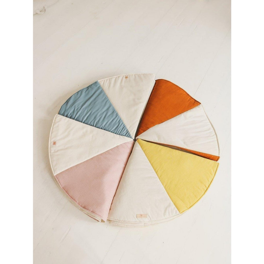 Moi Mili Ronde Speelmat Candy – Blauw
