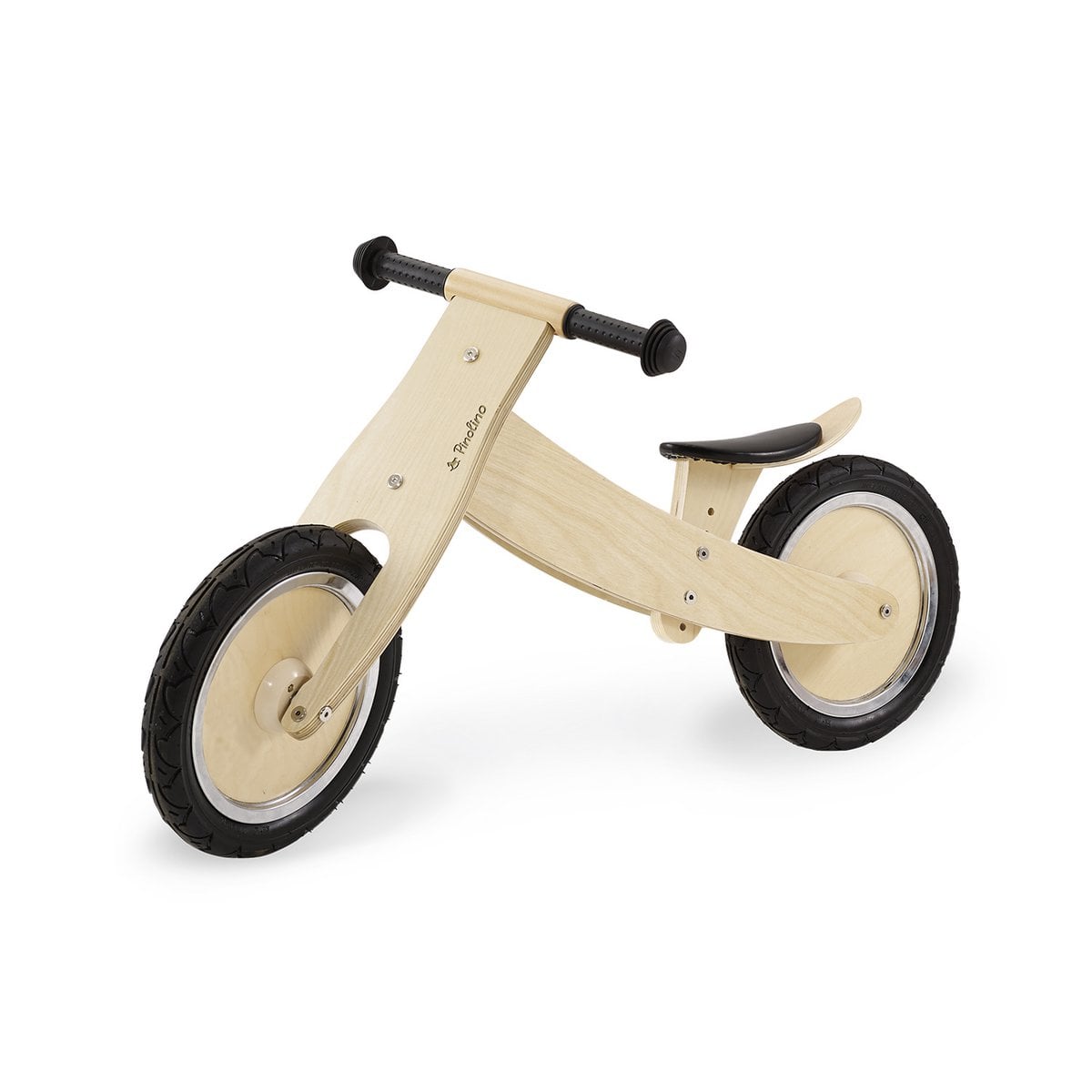 Houten loopfiets naturel