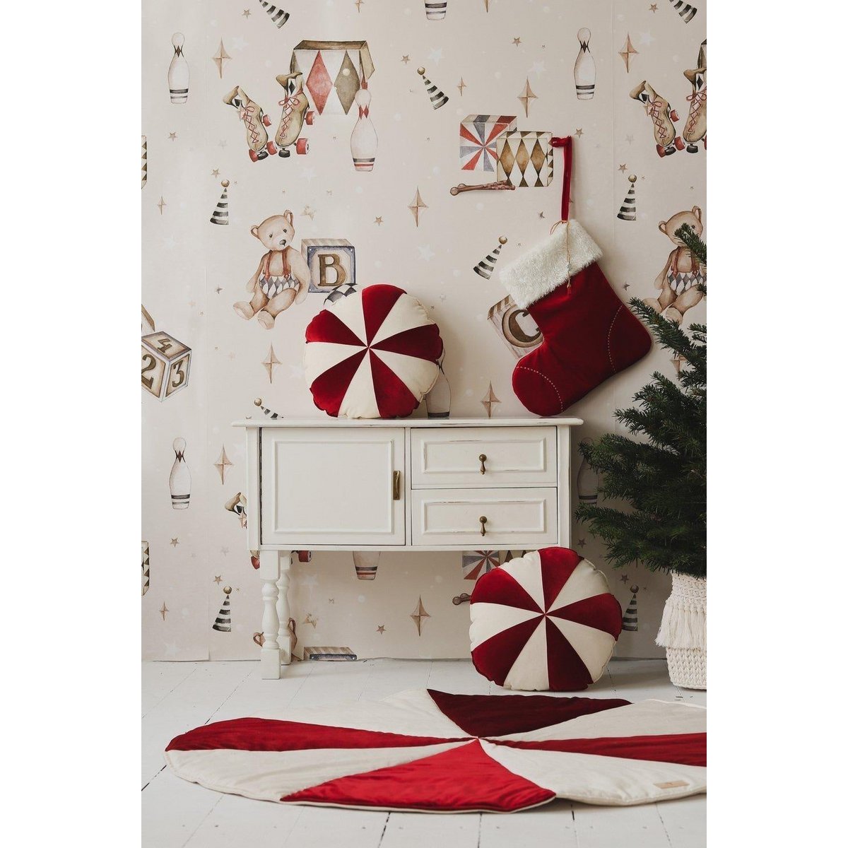 Moi Mili Sierkussen Candy – Rood