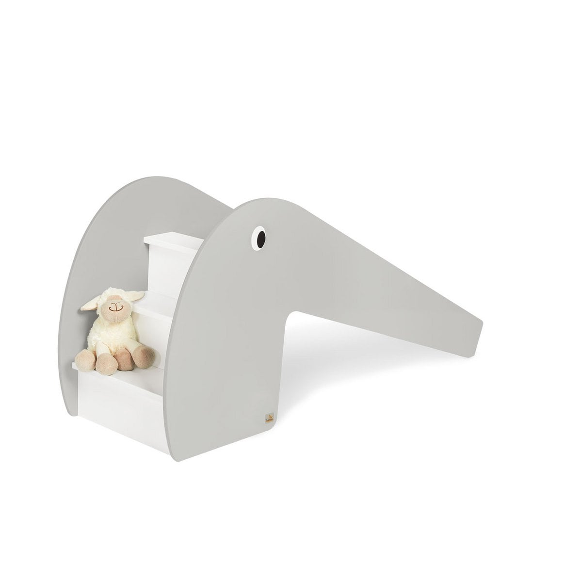 Pinolino Indoor Glijbaan Lotta – Grijs/Wit