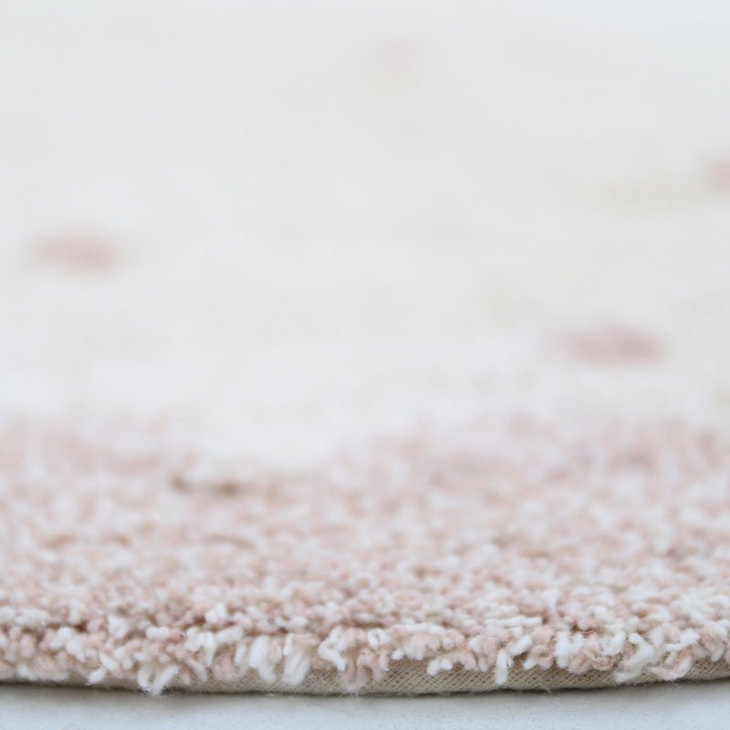 Nattiot MALLEN rond kinderkleed met stippen 110