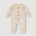 Wollen Rib Playsuit - Haver