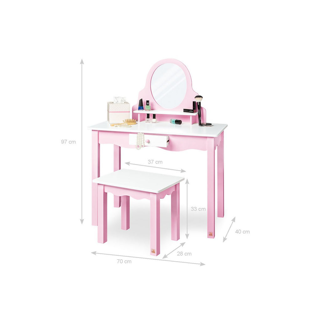 Pinolino Kinderschminktafel Jasmin met Kruk – 2-delig