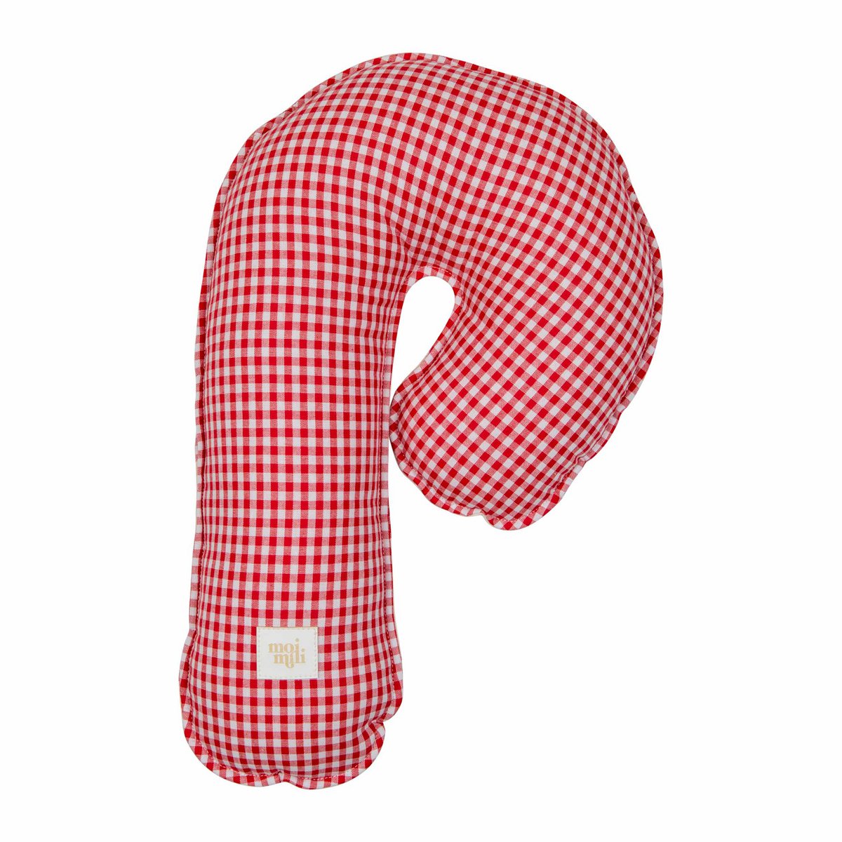 Moi Mili Sierkussen Lollipop – Rood geruit