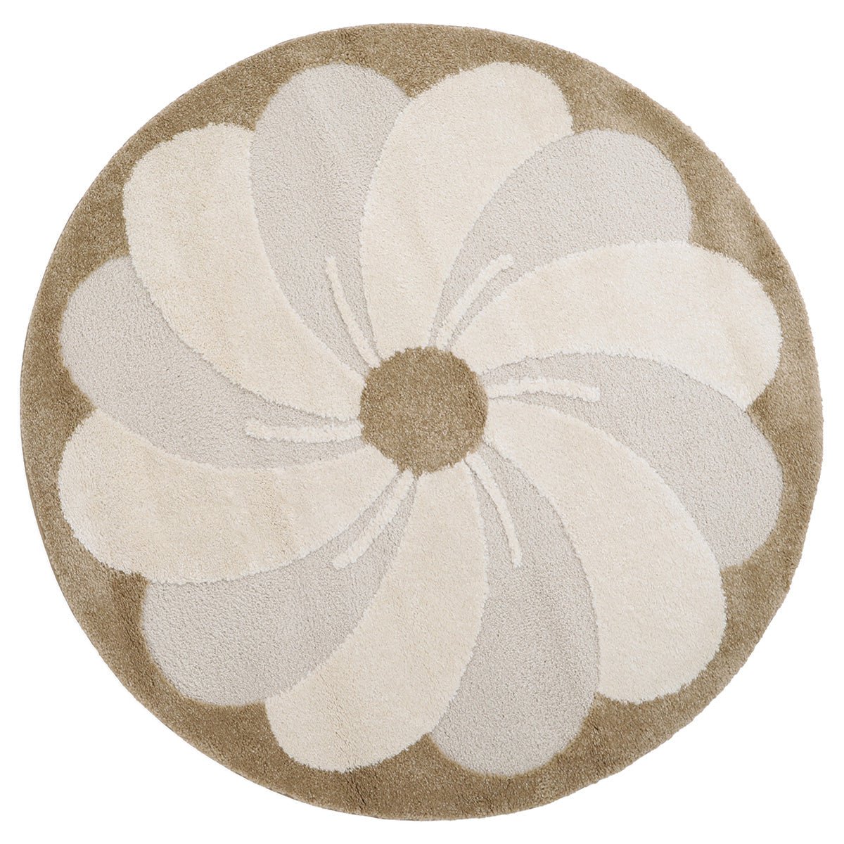 ELSA rond kindervloerkleed met bloemen