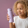 TINY Thermo Kinderdrinkfles RVS - Paars