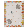 Veelkleurige kinderkamer tapijt dancing birds