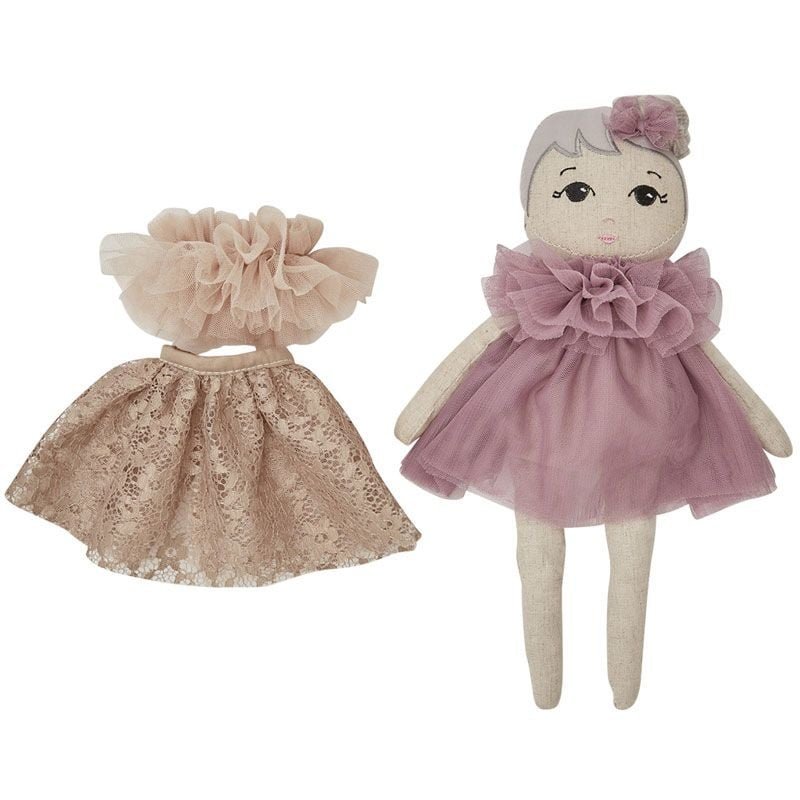Stoffen pop Fleur 37cm