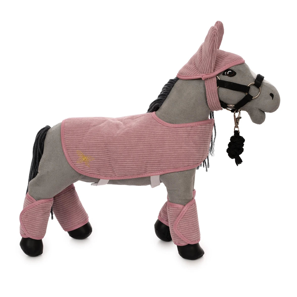 Accessoires voor knuffelpony 30cm, roze