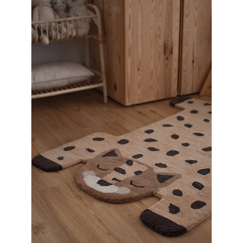 Nattiot KUMAKO leopard vloerkleed 90x125