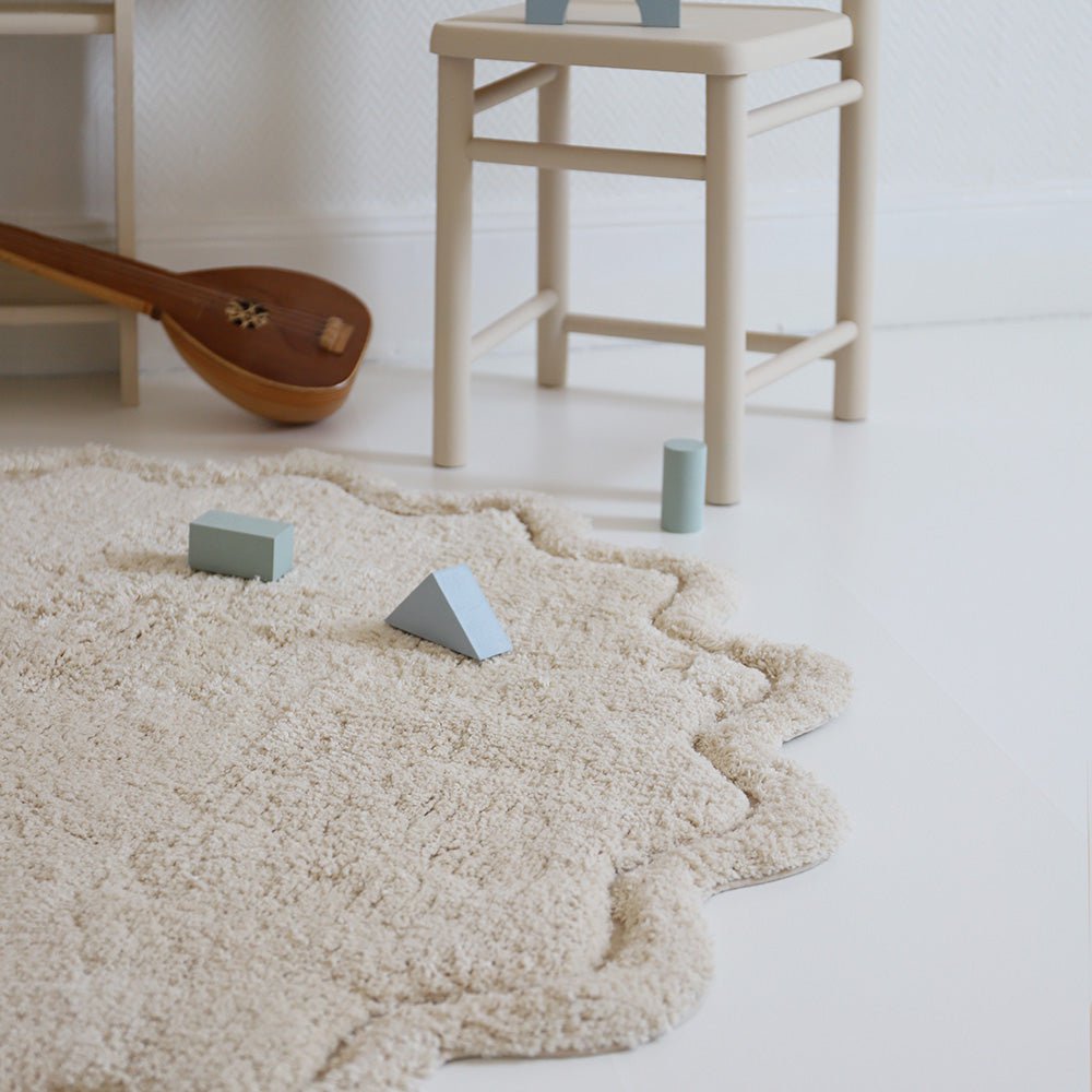 Nattiot Sweet April Vloerkleed - Toffee - Wasbaar Katoen