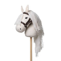 Stokpaard wit 68cm