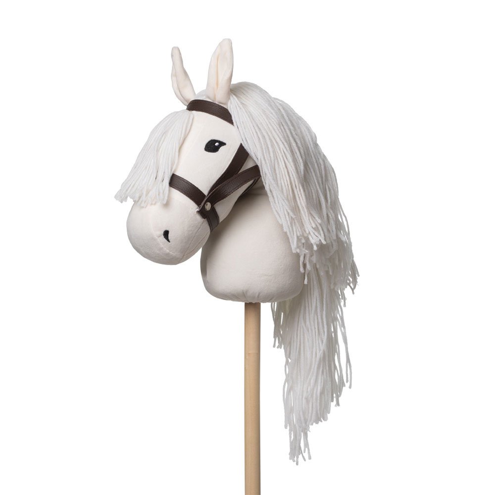 Stokpaard wit 68cm