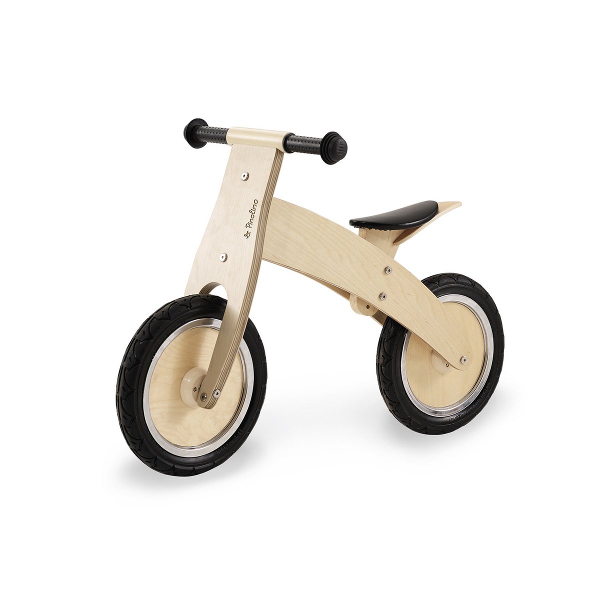 Houten loopfiets naturel