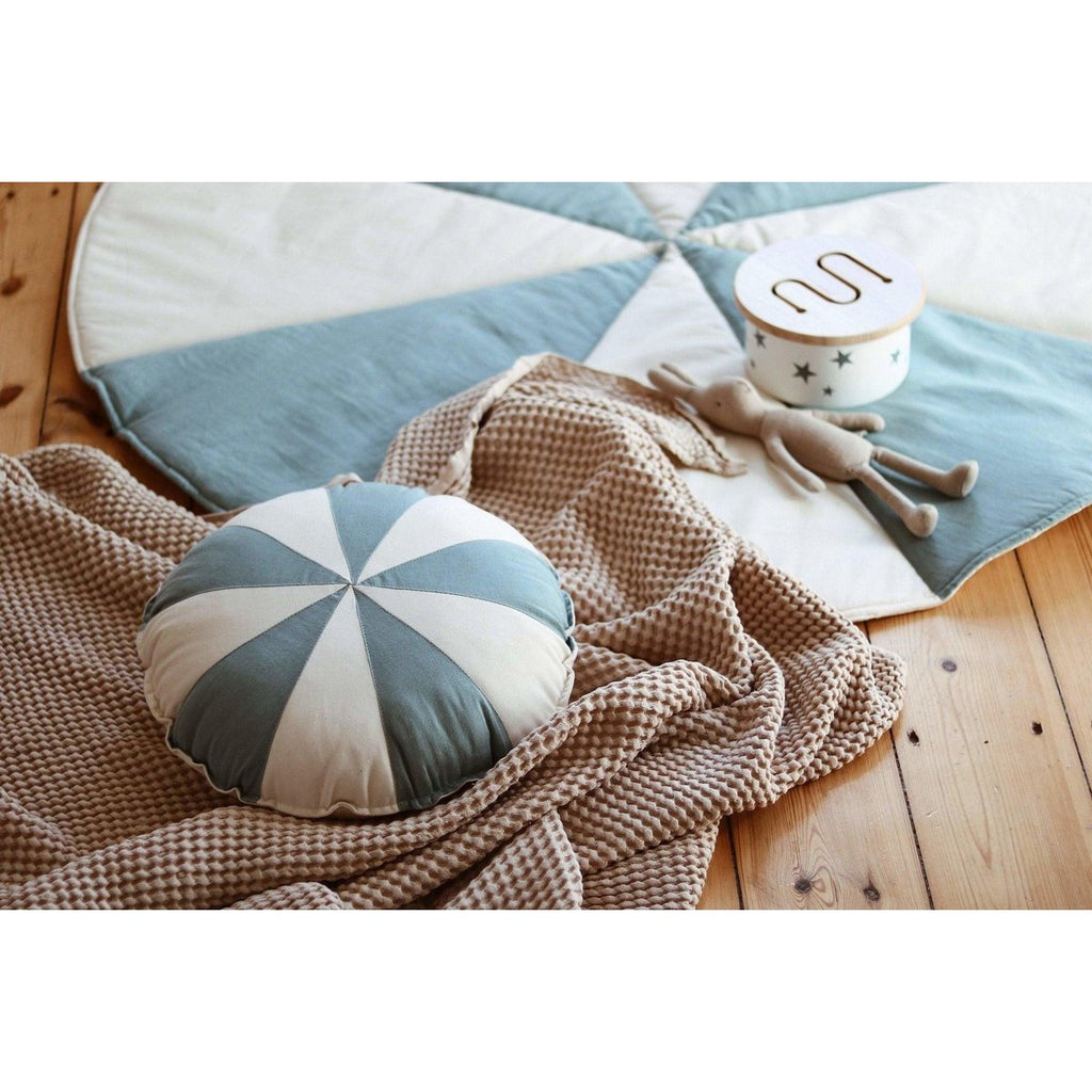 Moi Mili Ronde Speelmat Candy – Blauw