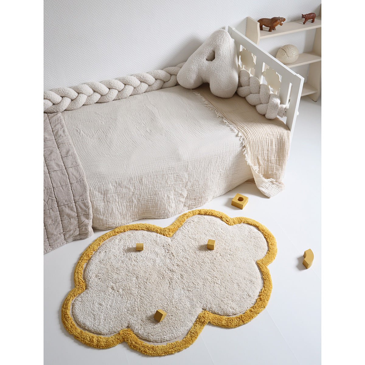 Child Carpet Cloud Little Nimbus Citrus