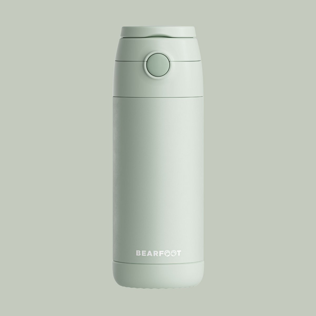 Thermo kinderdrinkfles RVS - groen