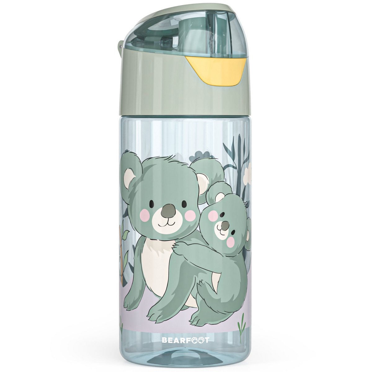 Kinderwaterfles, lichtgewicht waterfles - Koala salie