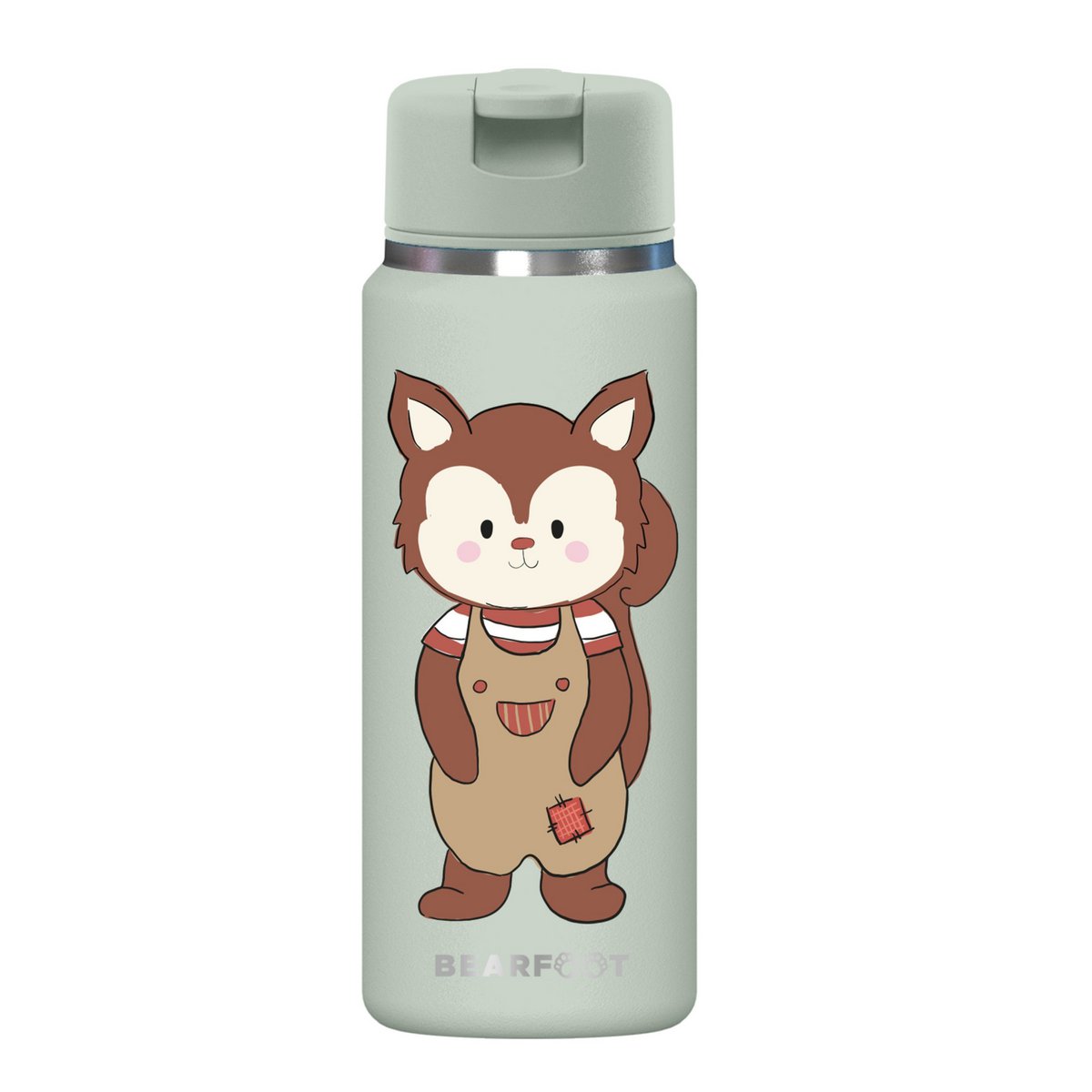 TINY Thermo kinderdrinkfles RVS - Eekhoorn