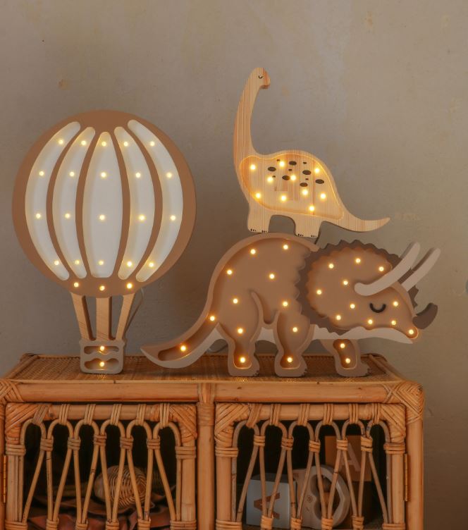 Little Lights Dino Triceratops LED lamp
