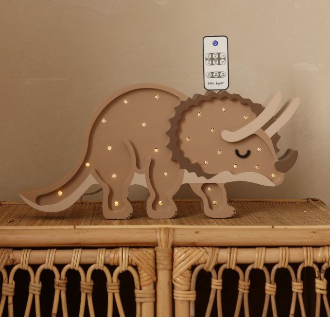 Little Lights Dino Triceratops LED lamp